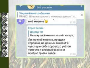 Заказать мухомор с доставкой по России отзыв